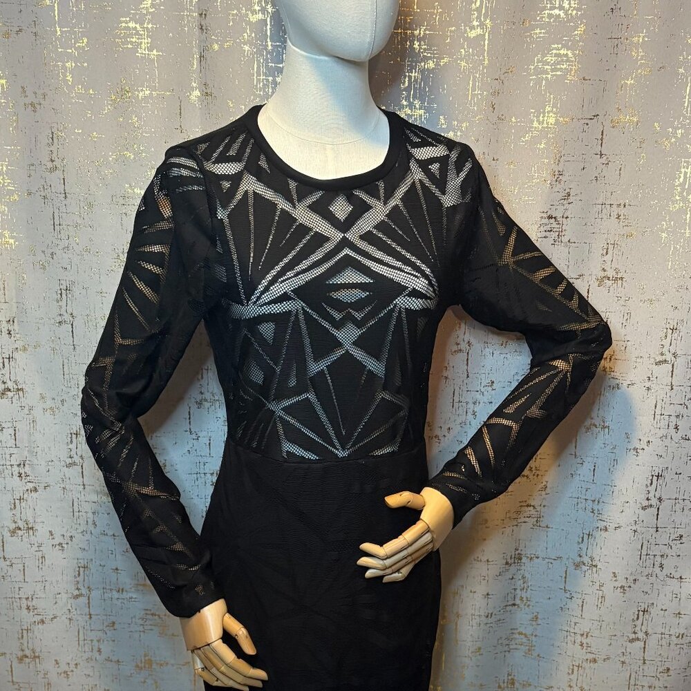 Plus Size, Fashion to Figure Black Laced Dress